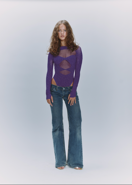Alabama Bodysuit Lilac