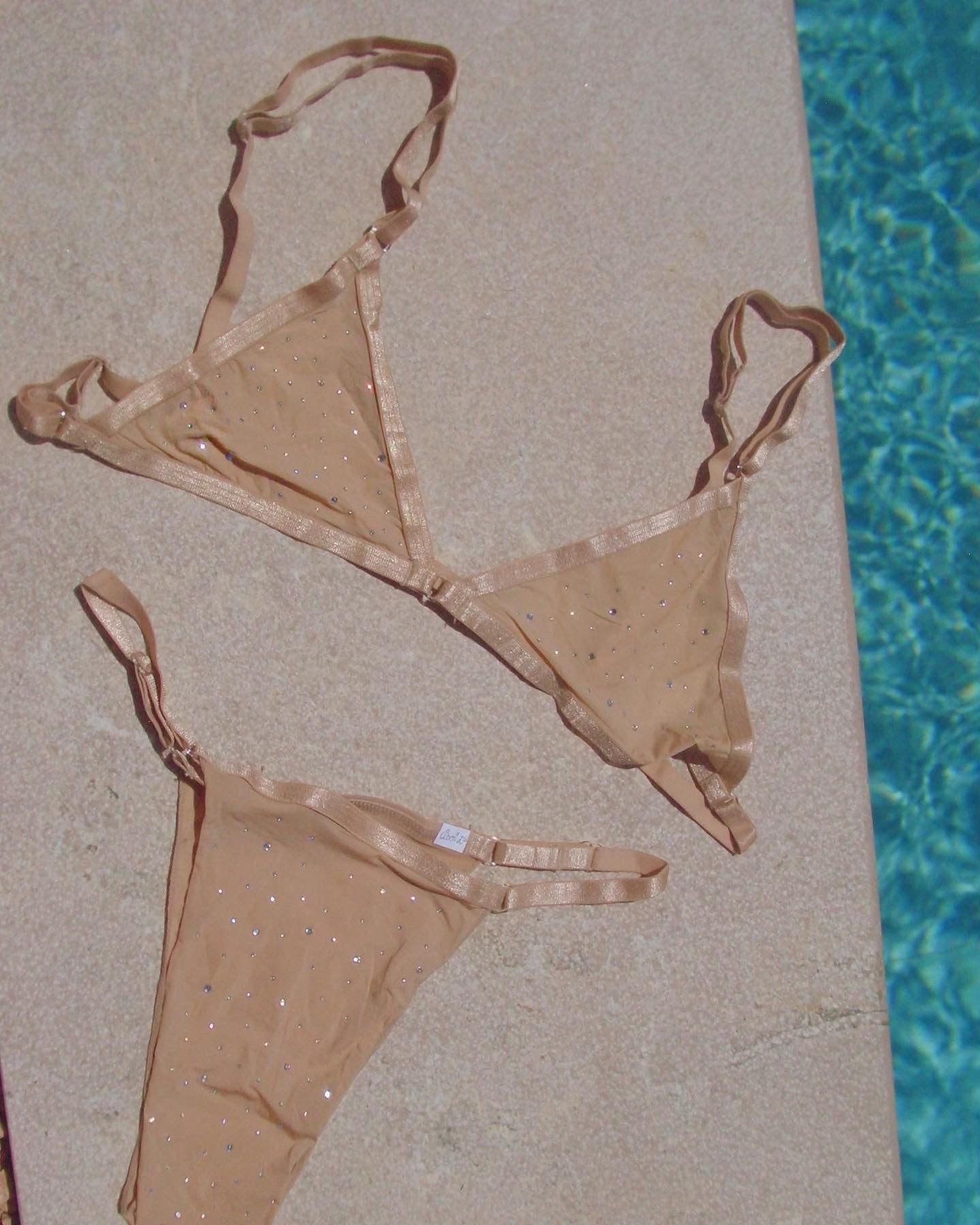 Nude Shimmer Panties - Ciberia.shop