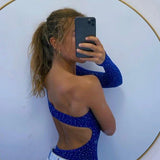 One shoulder Ariel Bodysuit - Ciberia.shop